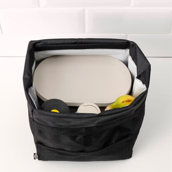 Halvvarm Food container w lid and divider