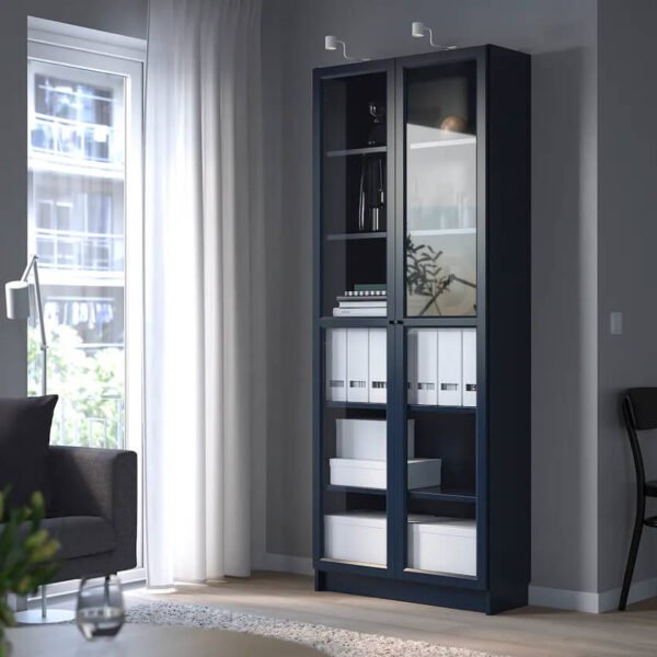 Billy Bookcase with glass doors